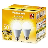 Amazon | パナソニック LED電球 口金直径26mm 電球40W形相当 Amazon | パナソニック LED電球 口金直径26mm 電球40W形相当